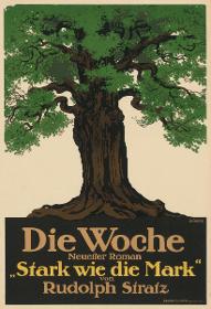 Die Woche mit neuestem Roman "Stark wie die Mark" von Rudolph Stratz