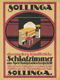 Sollinga das moderne künstlerische Schlafzimmer