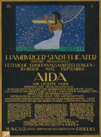 Hamburger Stadttheater. Aida von Giuseppe Verdi
