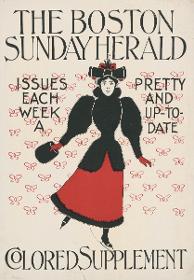 The Boston Sunday Herald. Pretty and Up-To-Date