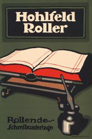 Hohlfeld Roller Rollende Schreibunterlage