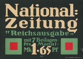 National-Zeitung Reichsausgabe