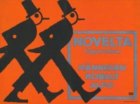 Novelta Zigaretten. Männeken Kobalt Alfo