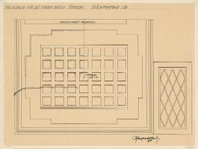 Darmstadt, Oberhessisches Haus, Musiksalon, Deckenprojektion