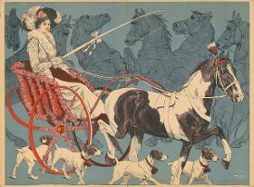 M'dlle Milly Dagmar and her Performing Dogs