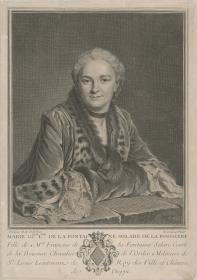 Porträt der Marie Gabrielle Louise de la Fontaine Solare de la Boissière