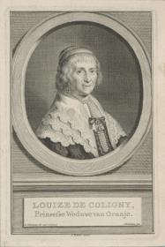 Porträt der Louise Coligny, verwitwete Fürstin von Oranien-Nassau