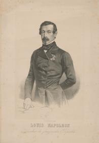 Porträt des Charles Louis Napoléon Bonaparte
