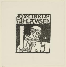 Ex libris Anselme Laugel