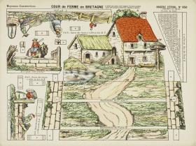 Cour de ferme en Bretagne, No. 950