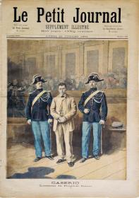 Le Petit Journal, Nr.193 - Supplément Illustré - Caserio - L'assassin du Président Carnot