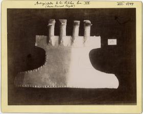 Goldobjekt, Antigüedades de los Chibchas Lam. XIX (Museo Nacional Bogotá)
