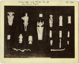 Goldobjekte, Antigüedades de los Chibchas Lam. XX (Museo Nacional Bogotá)