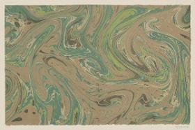 Gezogenes Marmorpapier