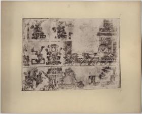 Codex Becker I ("Manuscrit du Cacique"): 9. Ausschnitt.