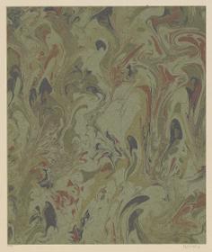 Gezogenes Marmorpapier