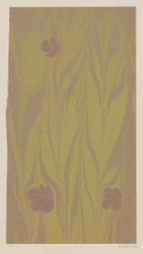 Marmorpapier (mit Blütenmotiven)