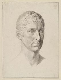 König Friedrich Wilhelm III. Brustbild, nach rechts, nach einer Skulptur
