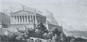 Die Sieben Weltwunder. Der Tempel der Diana zu Ephesus