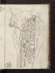 Ideallandschaft / Landschaft bei Palermo