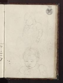 Zwei Studien eines Kindes