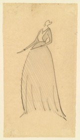 Kleiderentwurf für Luise Mendelsohn
