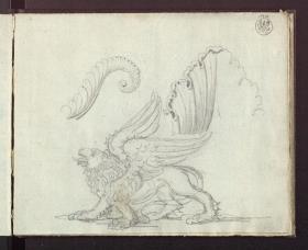 Ein Farnblatt & Ein Markuslöwe & Ein Akanthusblatt