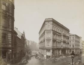 Berlin, Friedrichstraße Ecke Mauerstraße