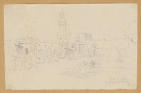 Ägypten-Expedition, Esna, Markt