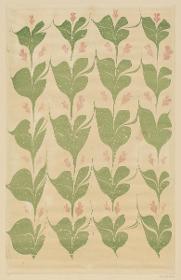 Marmorpapier (florales Motiv)