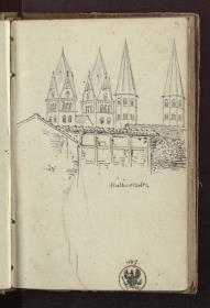 Die vier Türme der Liebfrauenkirche in Halberstadt