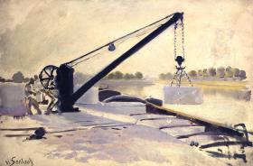 Straßburger Hafen. Studie