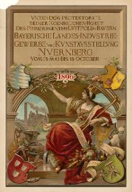 Bayerische Landes-Industrie-, Gewerbe- und Kunstausstellung Nürnberg 1896