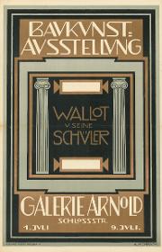 Baukunst-Ausstellung. Wallot und seine Schüler