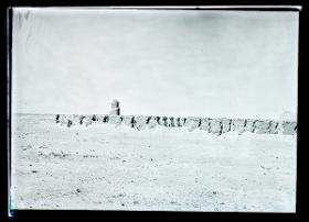 al-Mutawakkiliyya, Abu Dulaf Moschee, Süd an der Westfront von außen