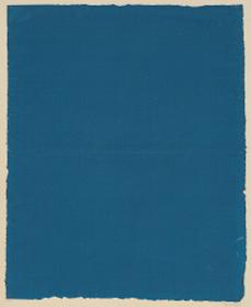 Einfarbig gestrichenes Papier