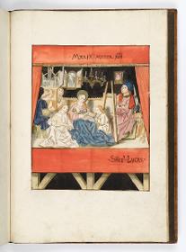 Einzug der Johanna von Kastilien in Brüssel am 9. Dezember 1496: Lebende Bilder: Lucas malt die Madonna