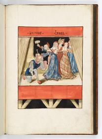 Einzug der Johanna von Kastilien in Brüssel am 9. Dezember 1496: Lebende Bilder: Jahel tötet Sisera
