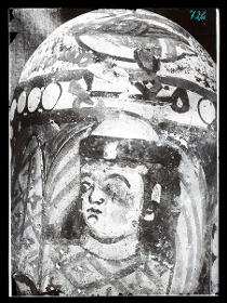 Malereien: Fragment einer Bildsäule