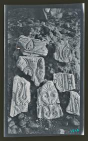 al-Dschausaq al-Chaqani, Stuck, Kammern, Südosten der Grube (Ornament Nr. 86)