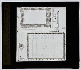 Plan der beiden Moscheen von Samarra