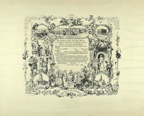 Gesellenbrief des Maurerhandwerks der Stadt Berlin