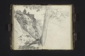 Die Rudelsburg im Saaletal