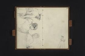 Sechs Figurenstudien