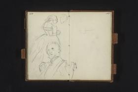 Frau im Abendkleid und Mann in Uniform