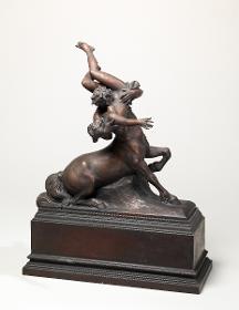Centaur, eine Frau raubend