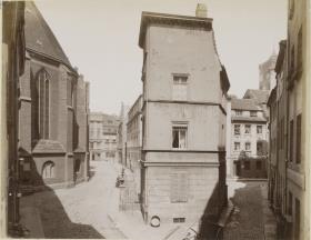 Berlin, Nicolaikirchhof und Eiergasse