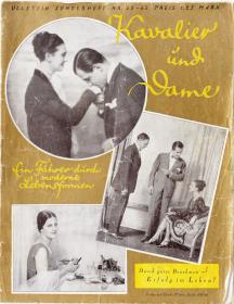 Kavalier und Dame. Ein Führer durch moderne Lebensformen. Durch gutes Benehmen - Erfolg im Leben. Sonderheft Nr. 62 - 63.