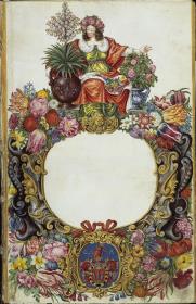 Horti Anckelmanniani, Tom. I [II nicht nachgewiesen], Frontispiz