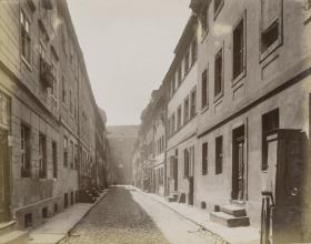 Berlin, Waisenstraße Richtung Stralauer Straße